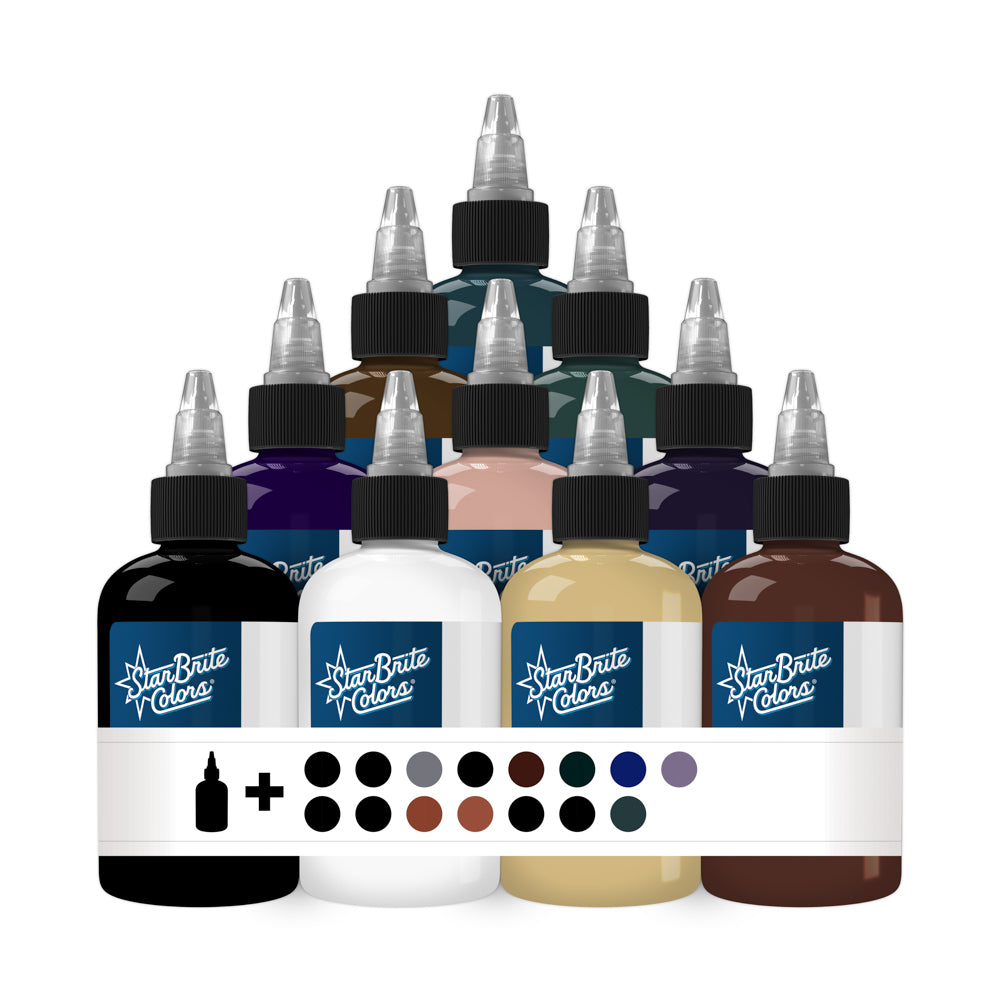StarBrite 25 Essential Set 1 Tattoo Ink