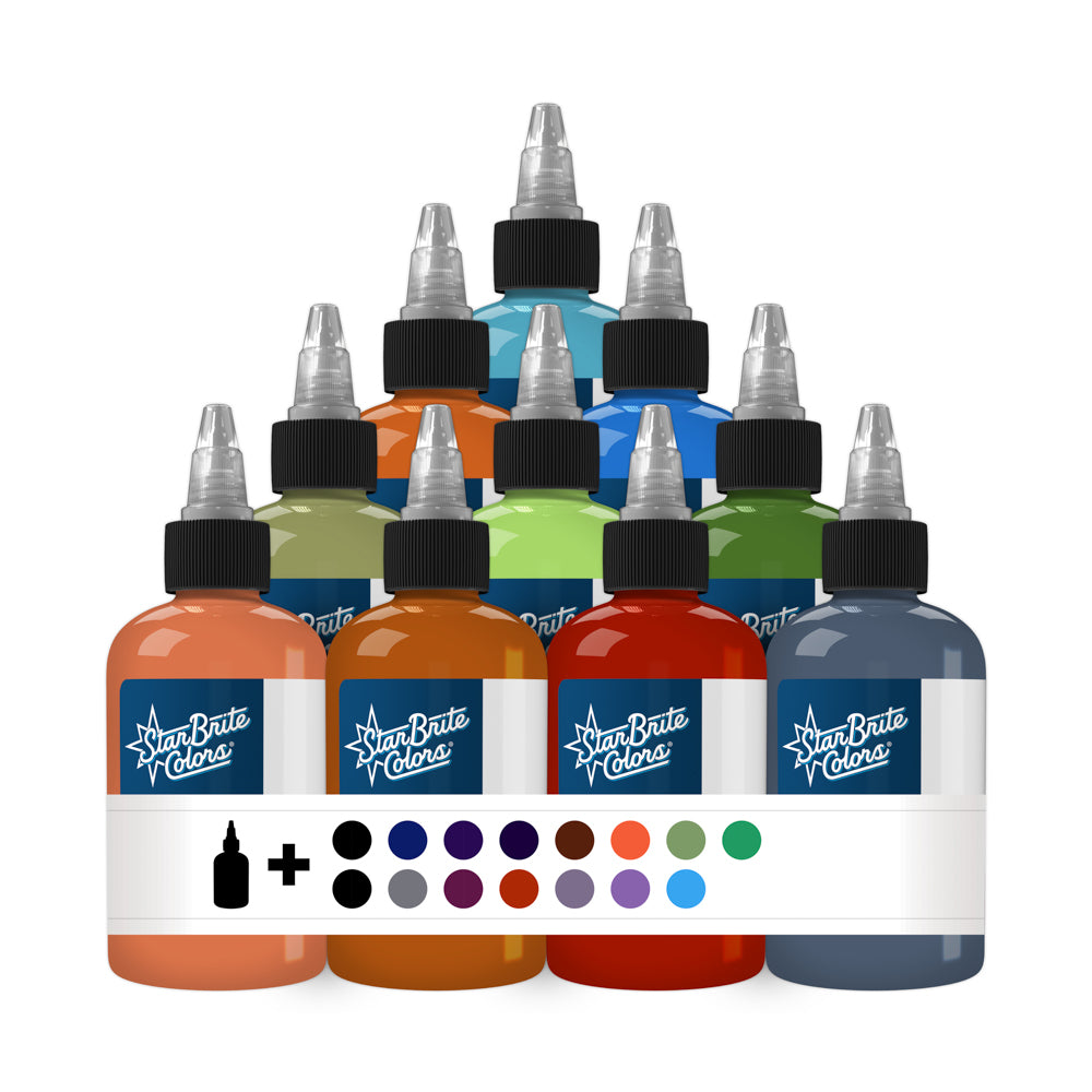 StarBrite 25 Essential Set 2 Tattoo Ink
