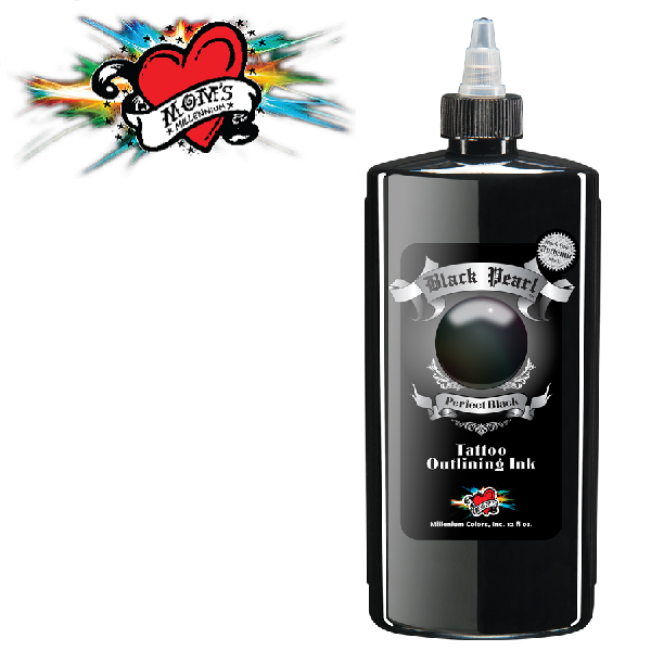 Mom's Millennium Ink - Black Pearl Outlining Ink