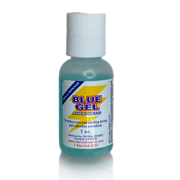 Blue Gel Anesthetic