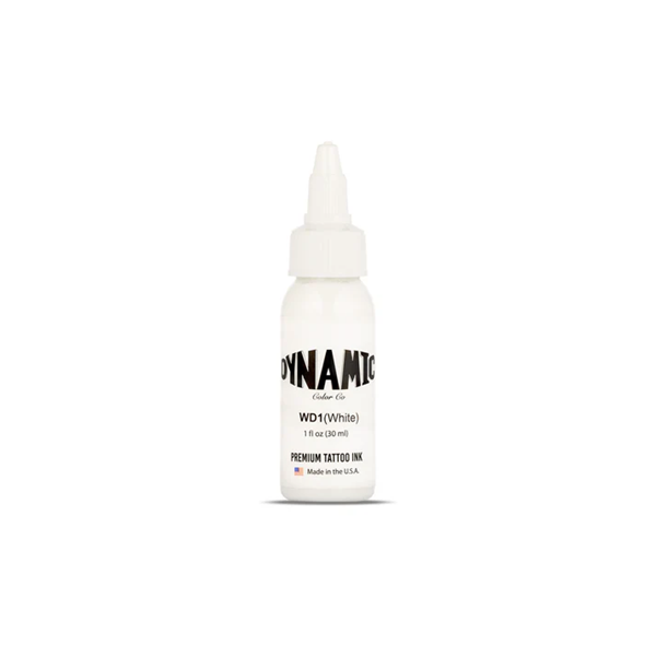 Dynamic White Tattoo Ink 1 oz
