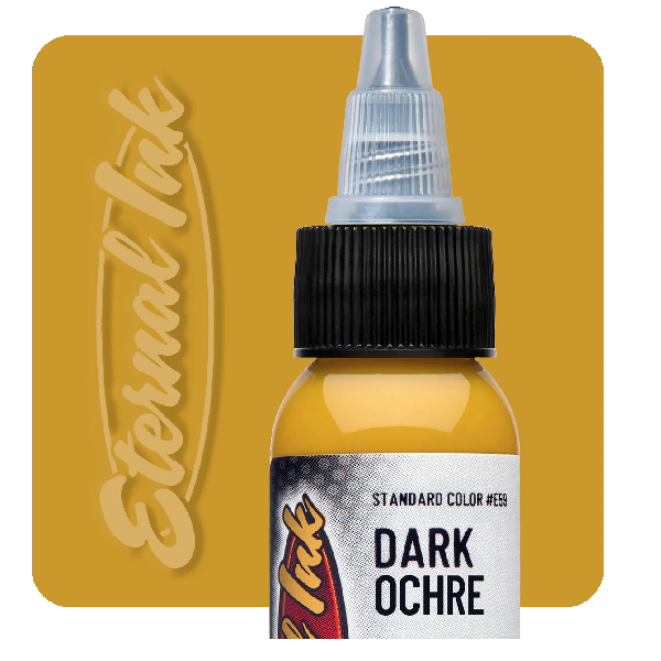 Eternal Taattoo Ink Dark Ochre