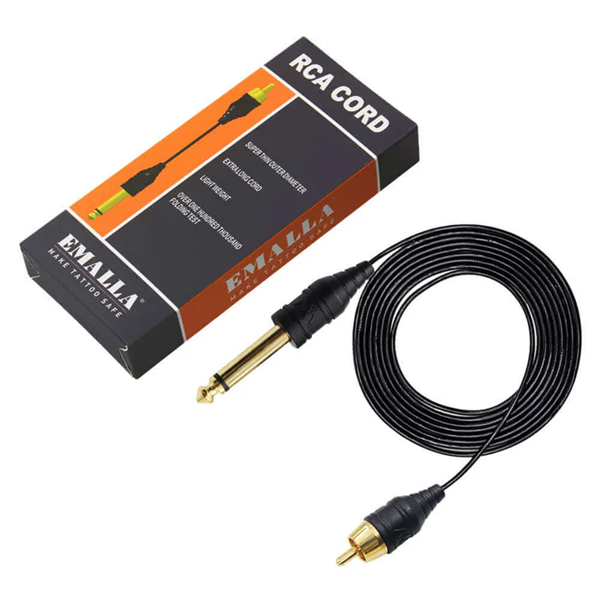 EMALLA Silicone Soft Tattoo RCA Connector