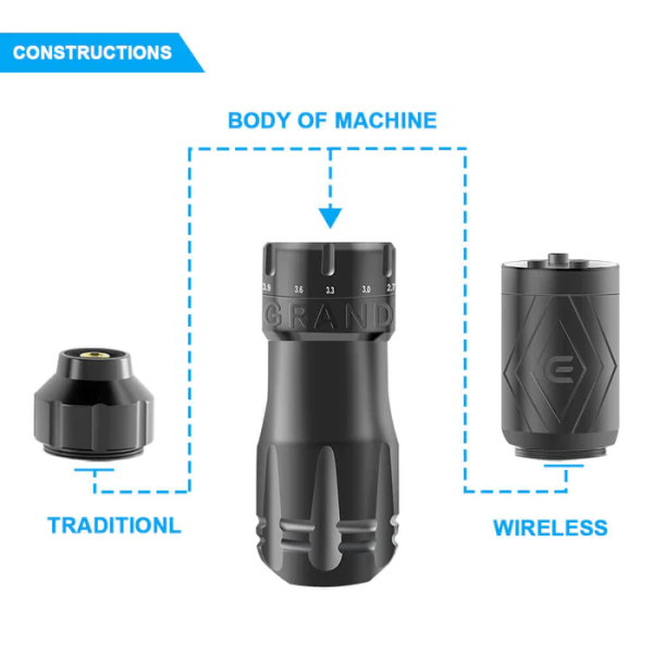 EMALLA Grand G3 Wireless Tattoo Machine