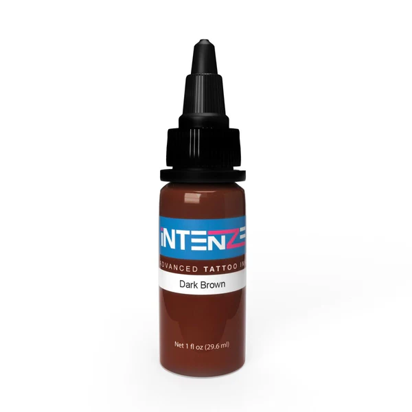 Intenze Dark Brown Tattoo Ink