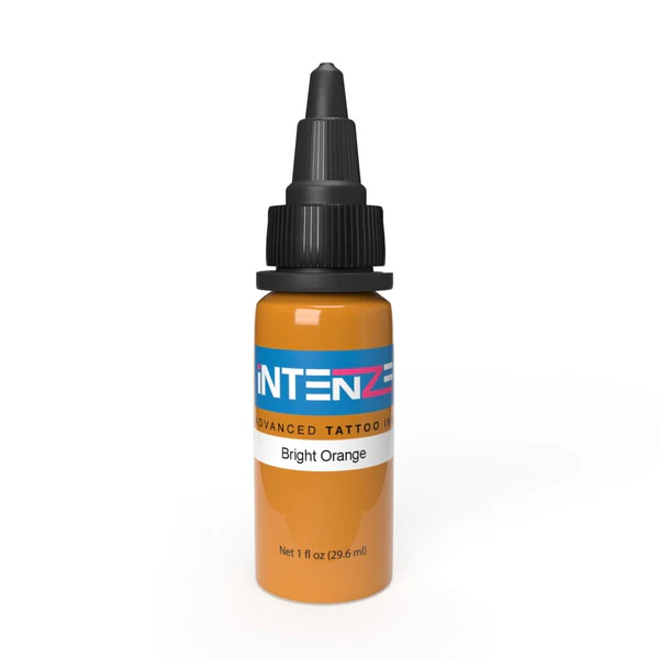 Intenze Bright Orange Tattoo Ink