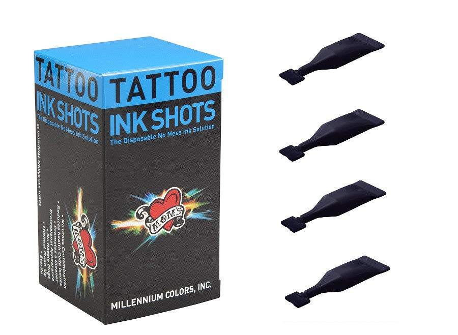 Mom's Millennium Ink Shots - Black