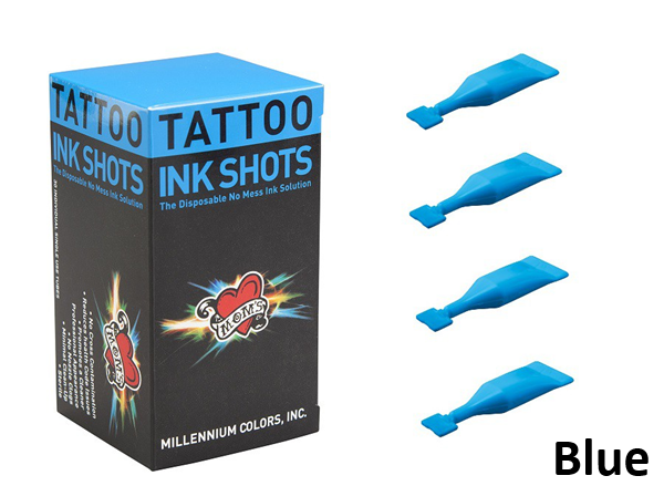 Mom's Millennium Ink Shots - Blue