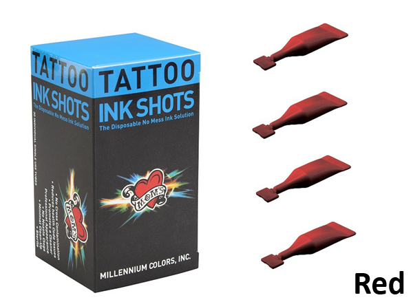 Mom's Millennium Ink Shots - Red