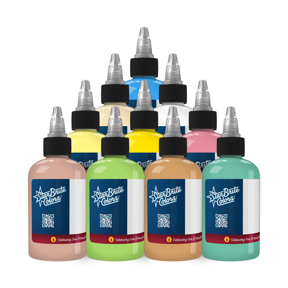 StarBrite Pastel Palette Set Tattoo Ink
