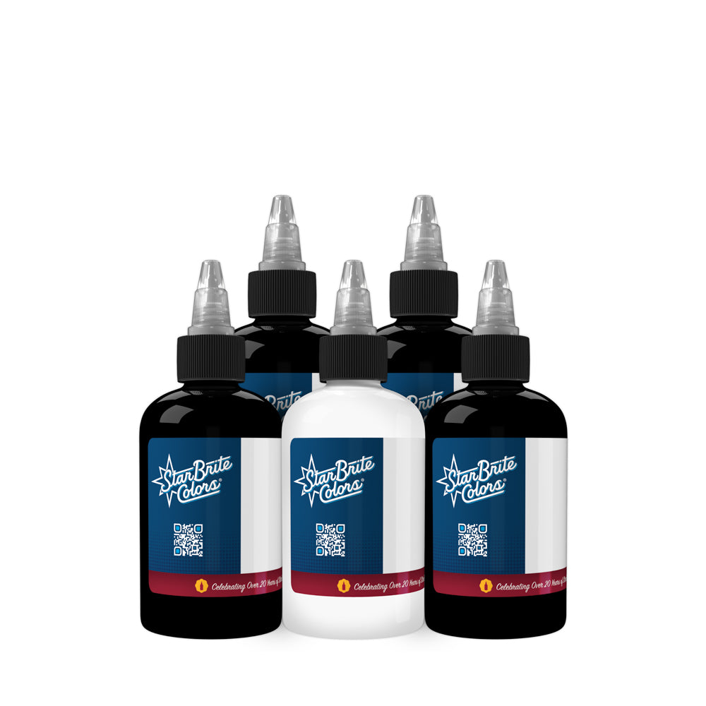 StarBrite Lunar Graywash Set Tattoo Ink