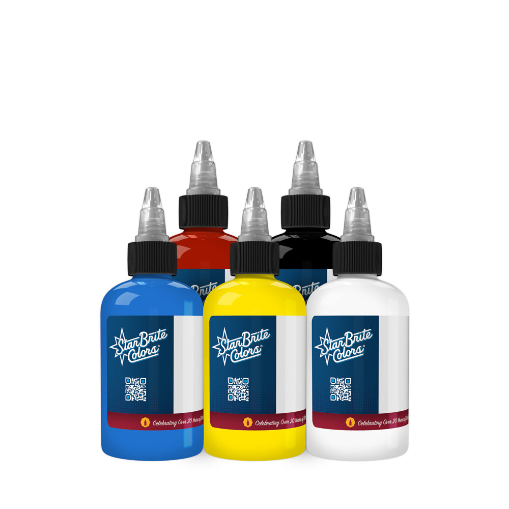 StarBrite Primary Color Set Tattoo Ink