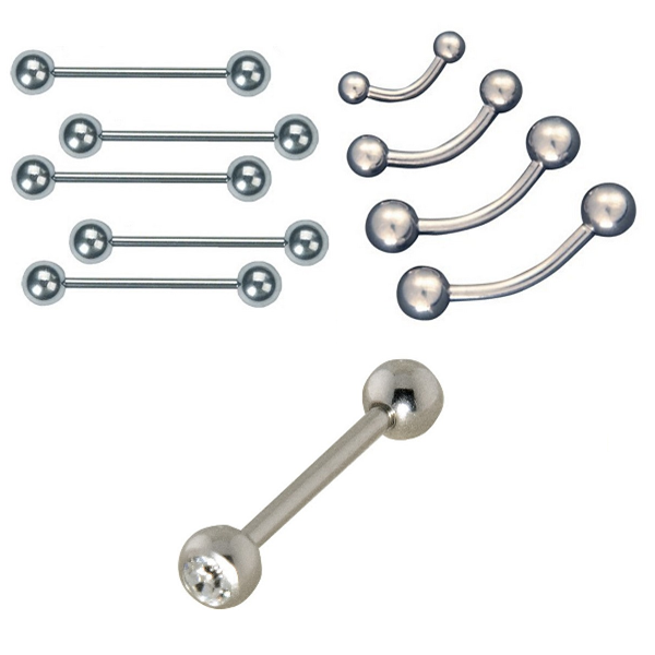 Surgical Stainless Steel - Barbells