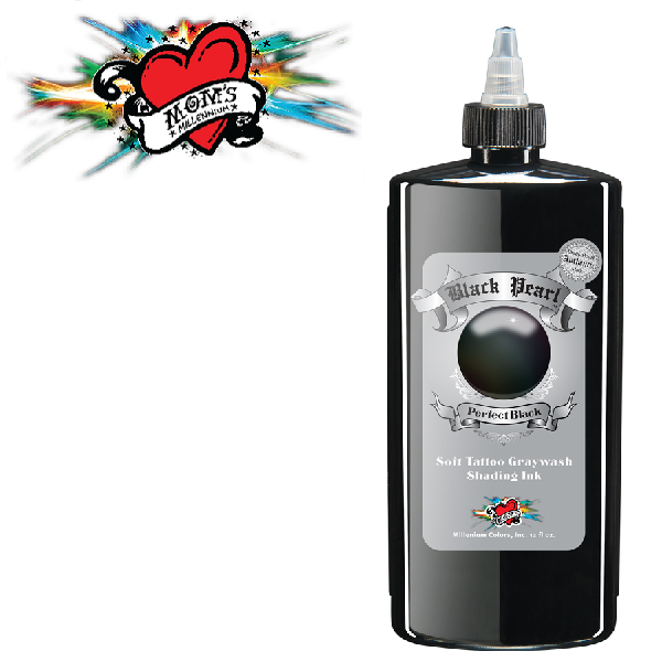 Mom's Millennium Ink - Black Pearl Soft Gray Wash Ink