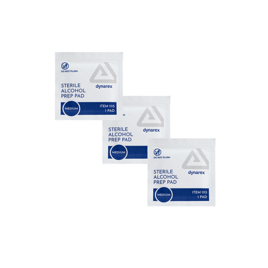 Dynarex Alcohol Prep Pads - Box of 200