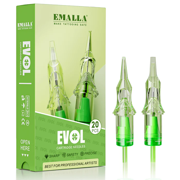 EMALLA Evol Tattoo Cartridge Needles Magnum (Box of 20)