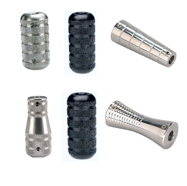 Stainless Steel and Nylon Grips