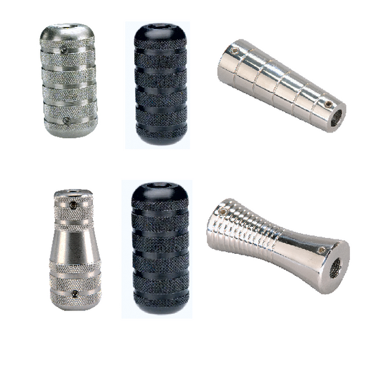 Stainless Steel and Nylon Grips