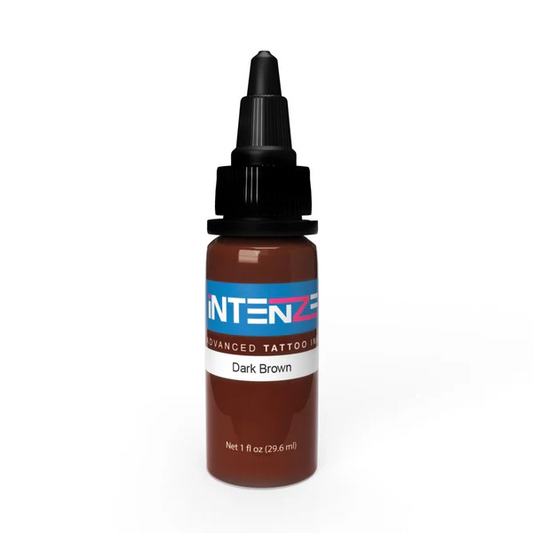 Intenze Dark Brown Tattoo Ink