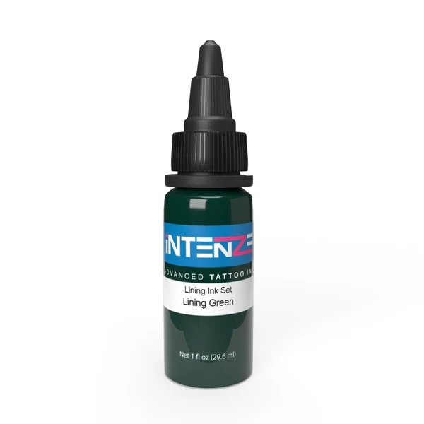 Intenze Lining Green Tattoo Ink - Color Lining Series