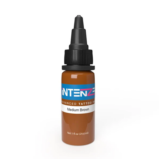 Intenze Medium Brown Tattoo Ink