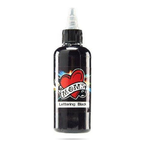 Mom's Millennium Ink Lettering Black