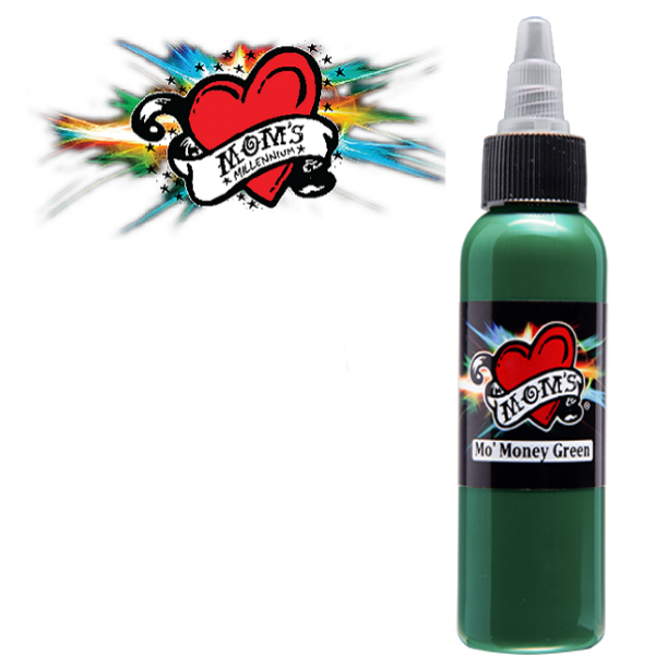 Mom's Millennium Ink Mo Money Green