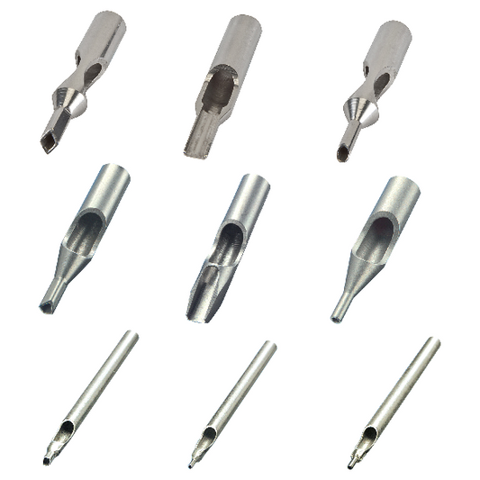 Stainless Steel 3-Piece Tube Tips